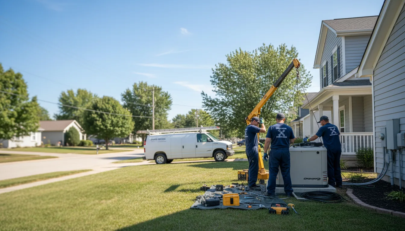 Generator Installation in Clarksburg, PA near me